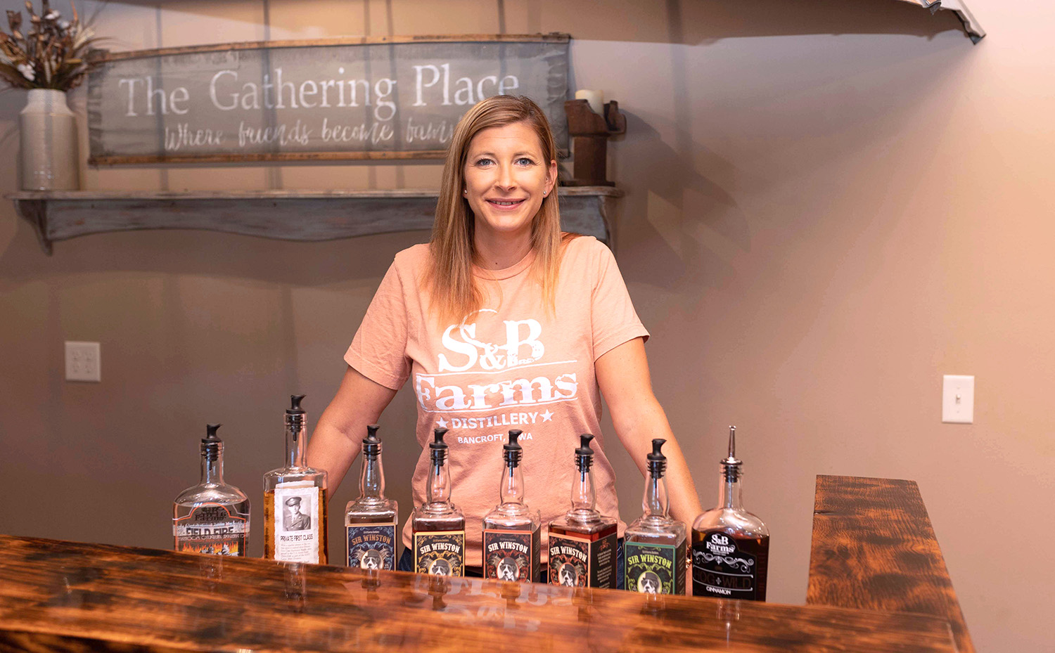 Iowa distillery honors veterans, grandfather